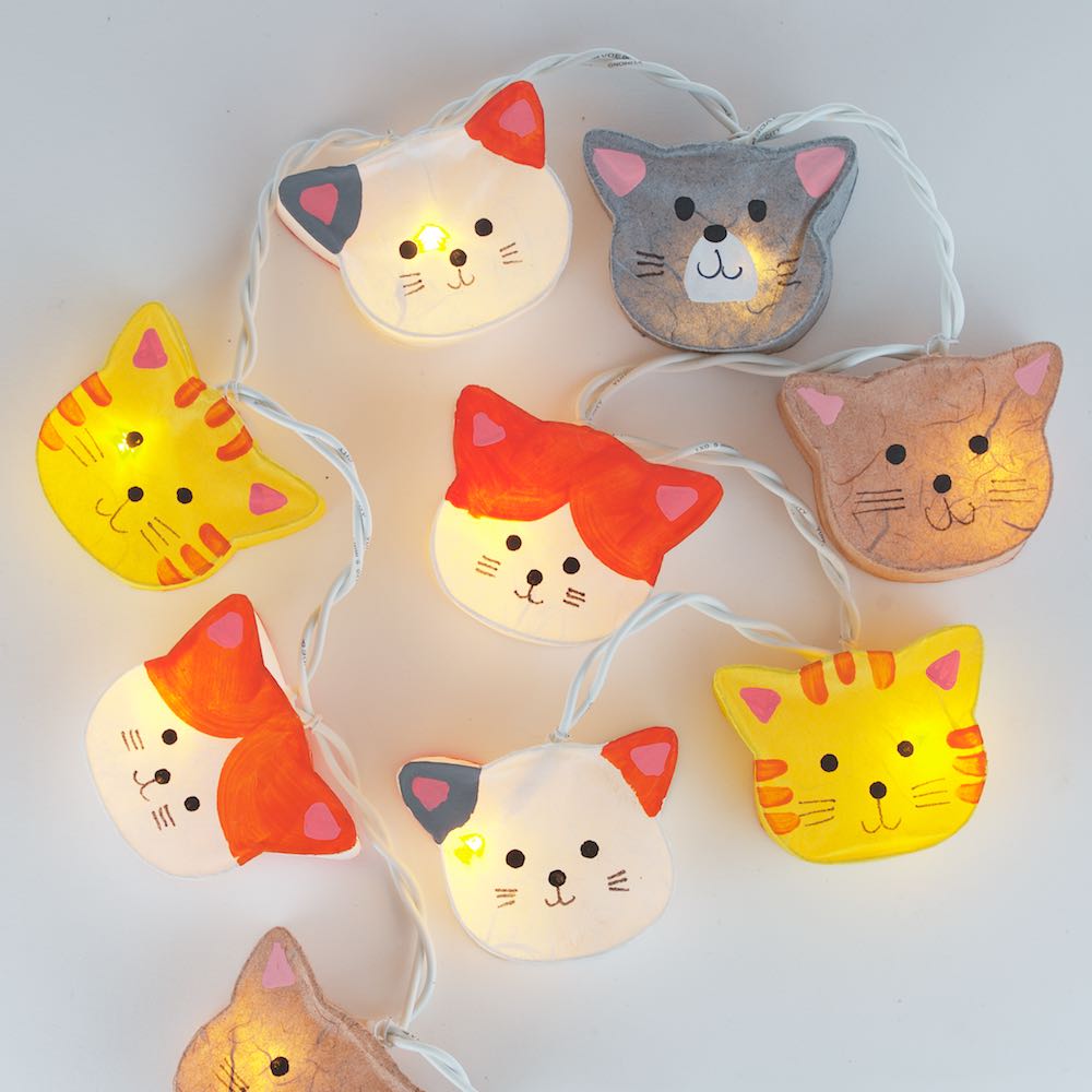 Fairy Lights Kitties